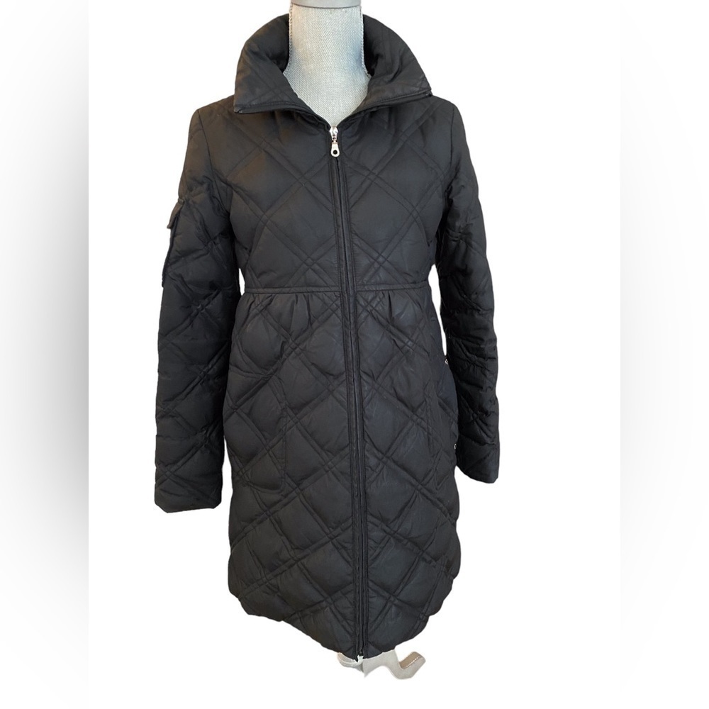 DKNY Down Puffer Winter Coat l Donna Karan Size XS Black Jacket